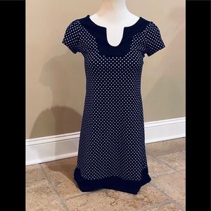 Sweet Storm Black White MIDI dress Medium Junior